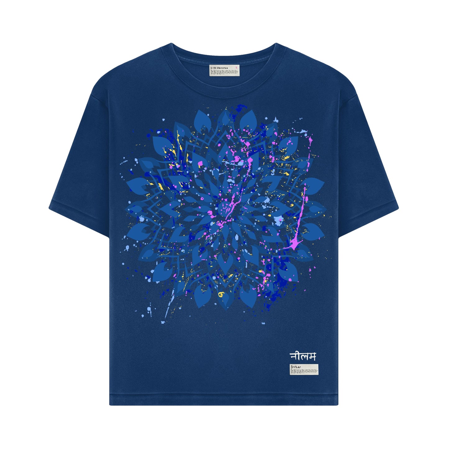 Ed Sheeran Sapphire Blue T-shirt - Medium