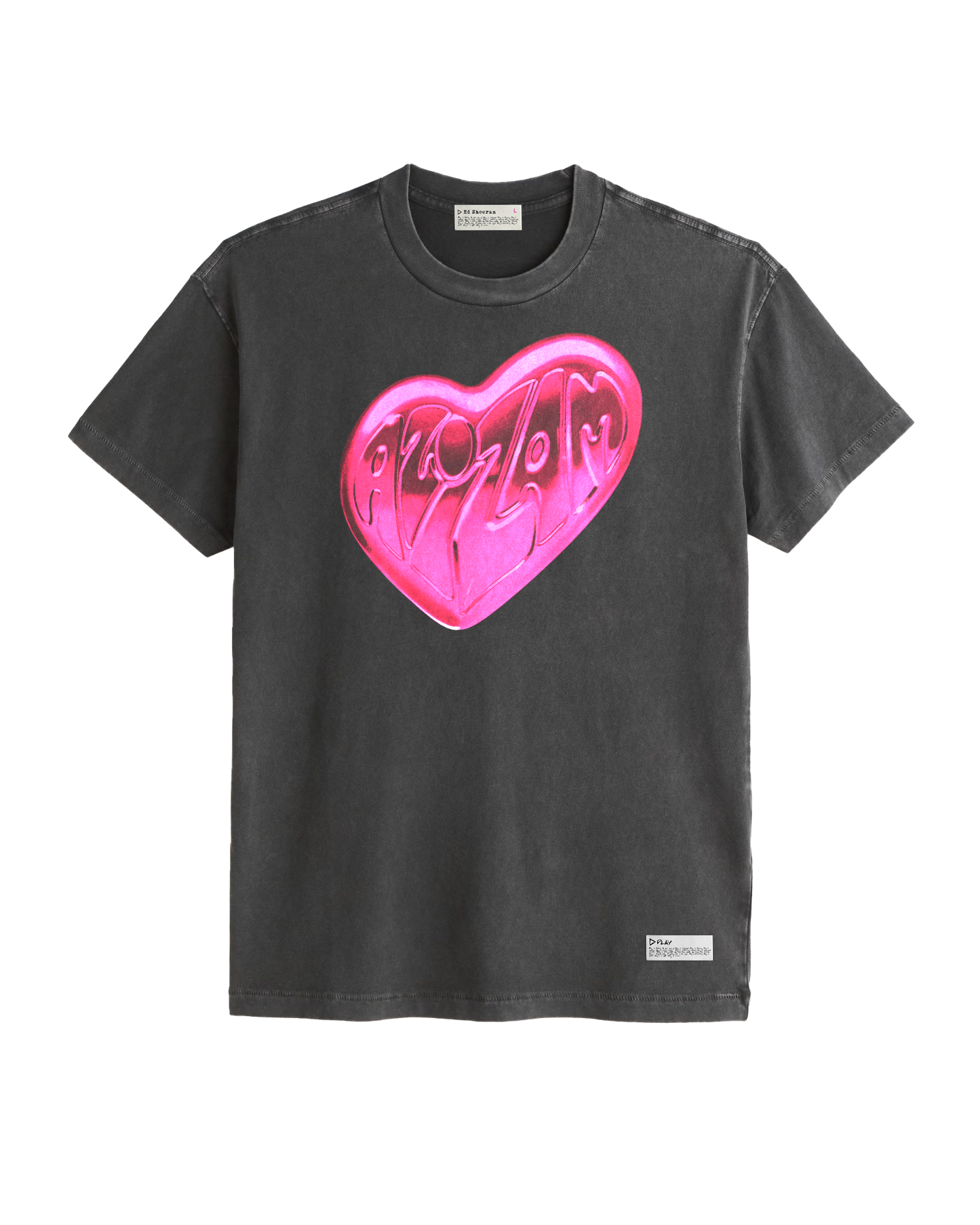 Ed Sheeran Azizam Charcoal Tshirt - MEDIUM ONLY