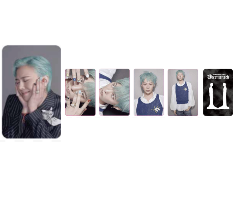 G-Dragon Photocard Set A – ArtisynX.com