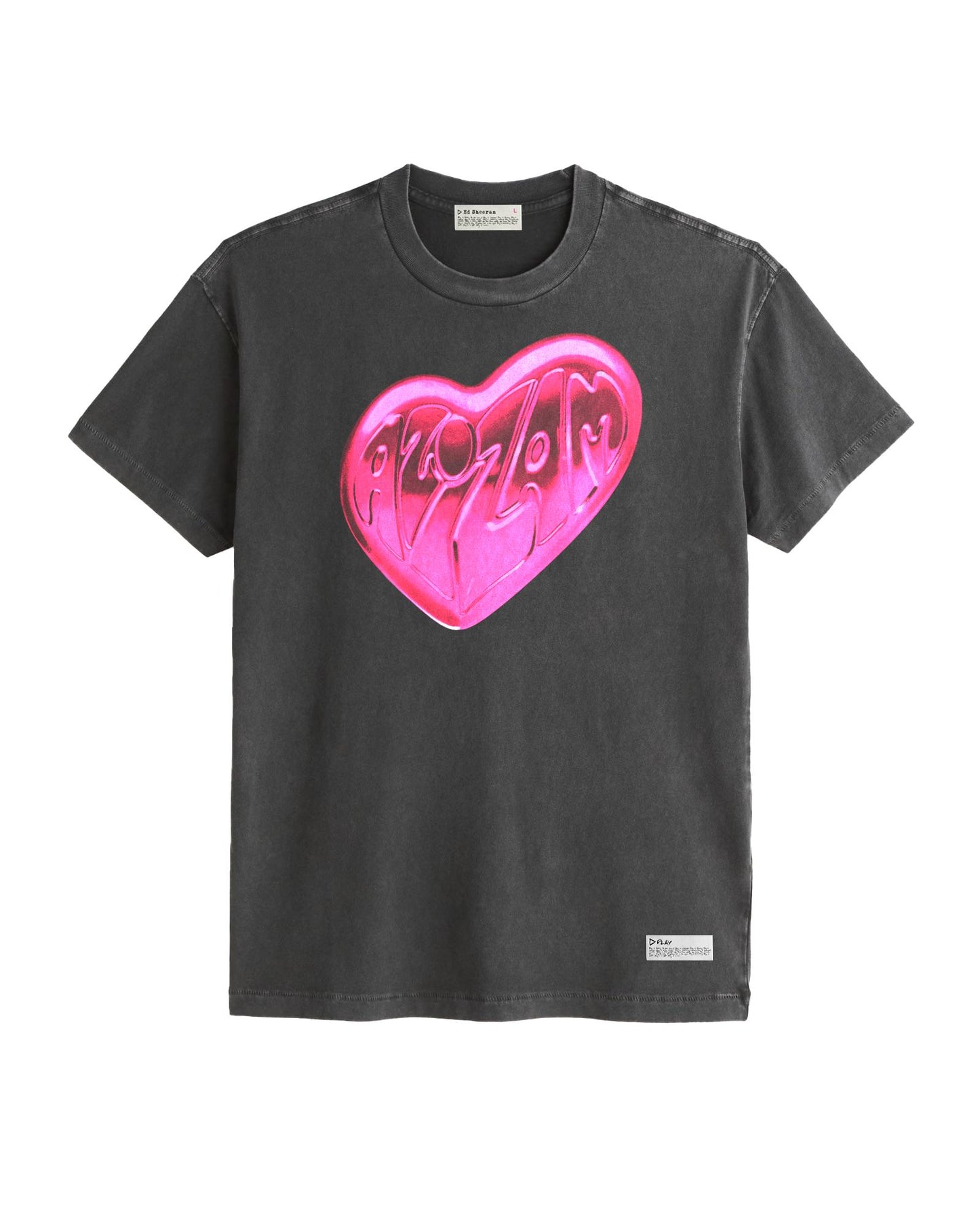 Ed Sheeran Azizam Charcoal T-shirt - Medium