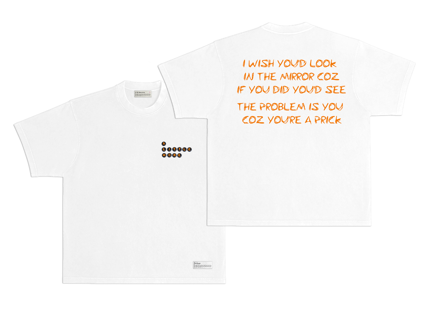 Ed Sheeran A Little More T-shirt - MEDIUM ONLY